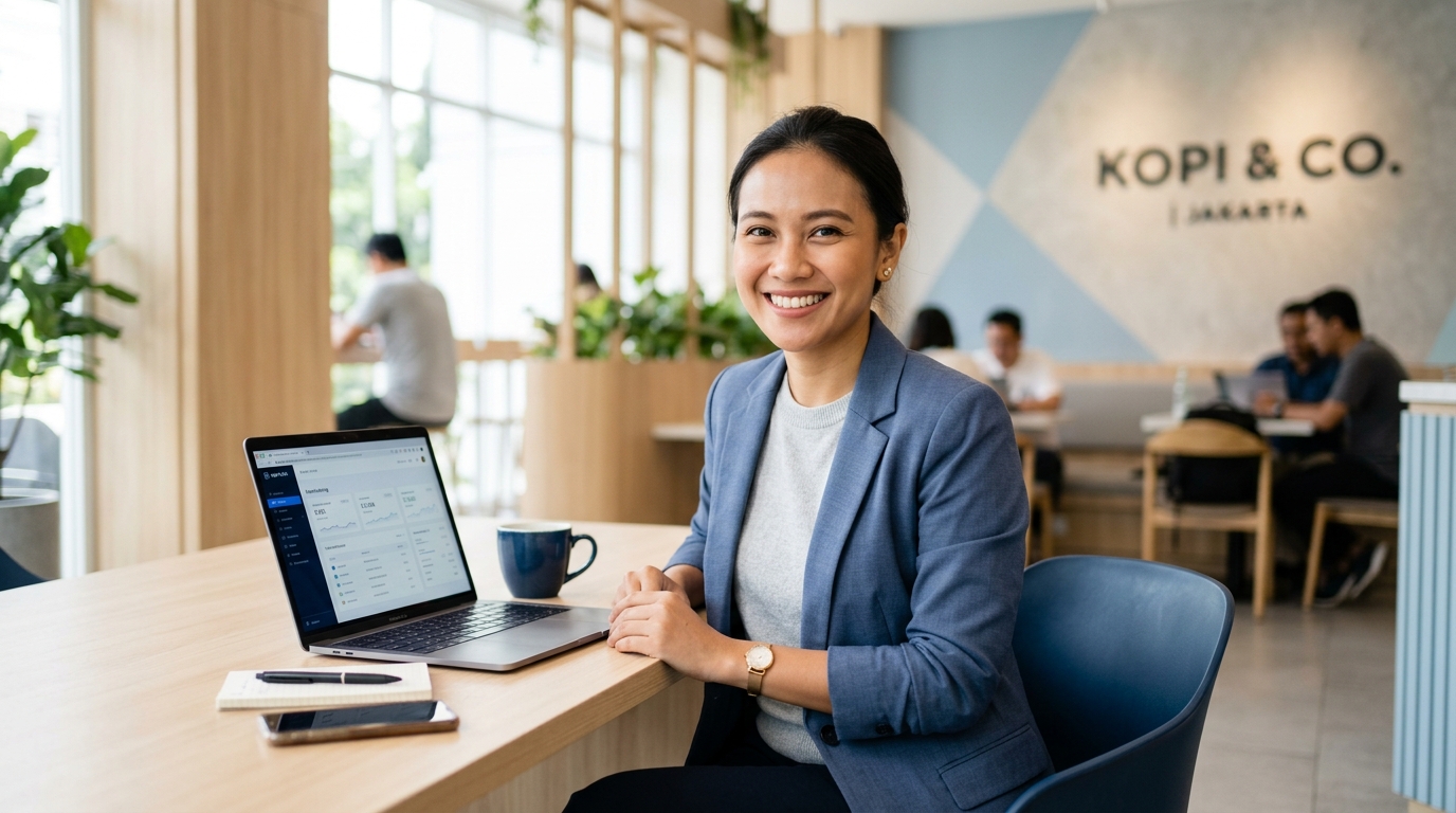 Pemilik Bisnis dan UMKM Indonesia Menggunakan Aventa Pemilik Bisnis Indonesia Mengembangkan Usaha dengan Marketing AI Aventa